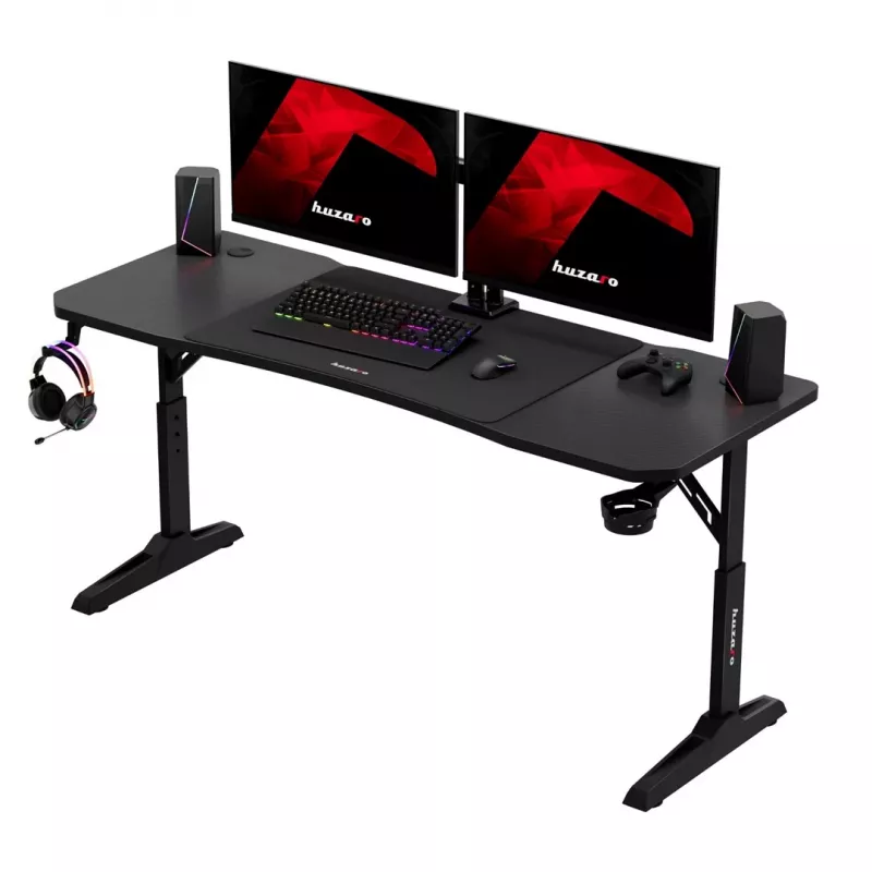 Huzaro Hero 4.6 Juoda gaming desk
