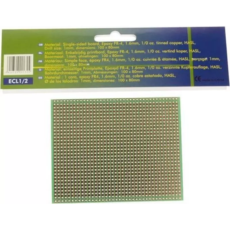 Velleman ECL1/2 priedas kūrimo plokštėms rinkinys Breadboard Leiterplatte (PCB) (ECL1/2)