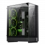 Gamemax korpusas | T20 BK | Juodas | M-ATX | Maitinimo šaltinis komplekte Ne