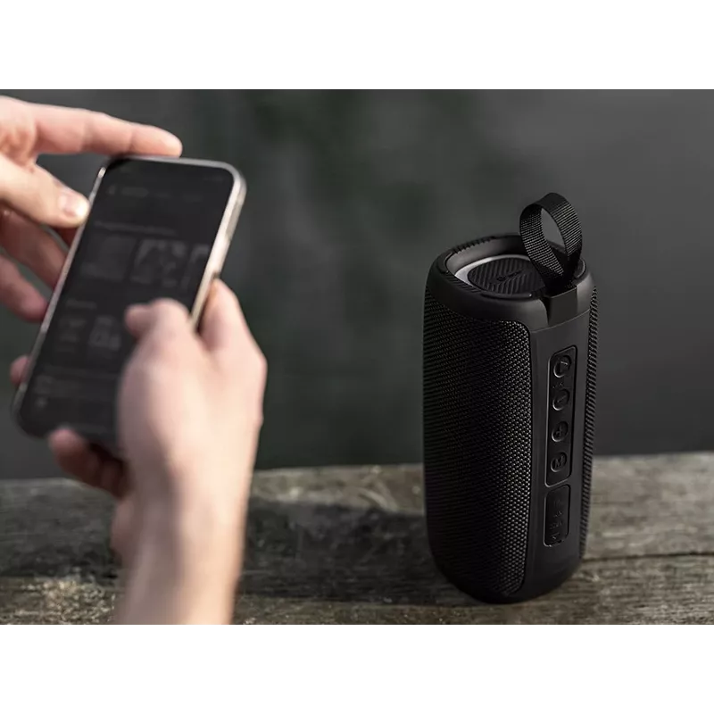 Nešiojamas Bluetooth garsiakalbis TRACER Supervox Juoda TRAGLO47686 — belaidis garsas, kompaktiškas dizainas