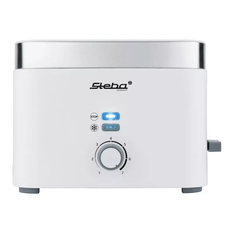 Skrudintuvas Steba TO 10 BIANCO 2 riekėms 930 W sidabrinis baltas