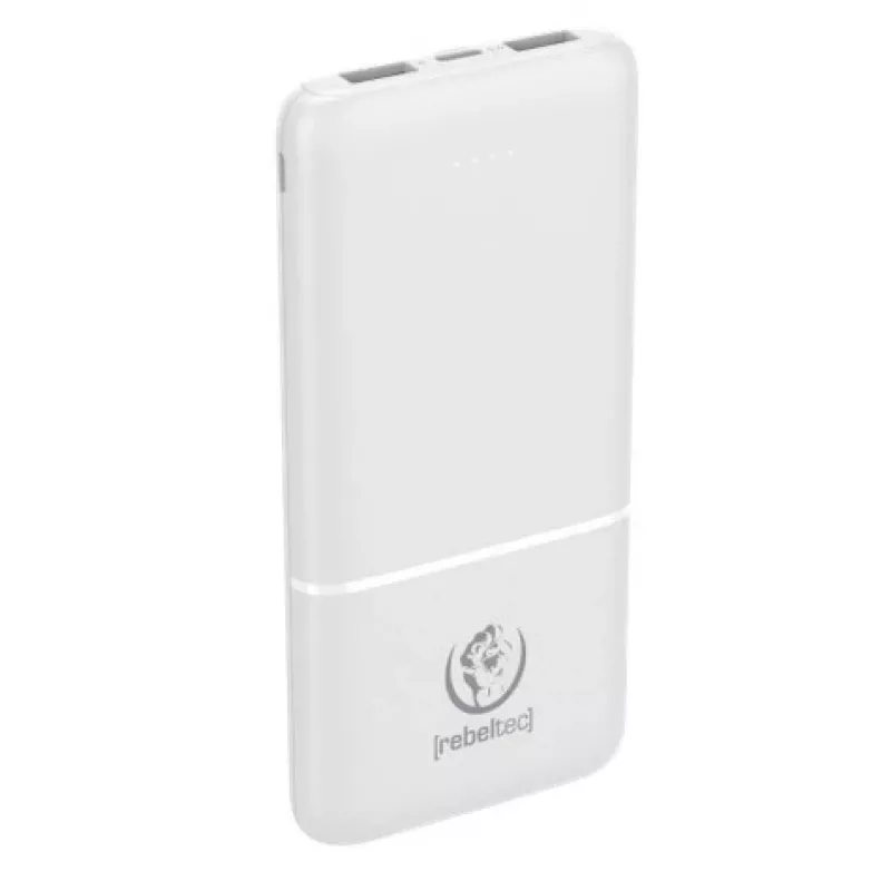 Rebeltec išorinė baterija P10 10W 10000mAh balta