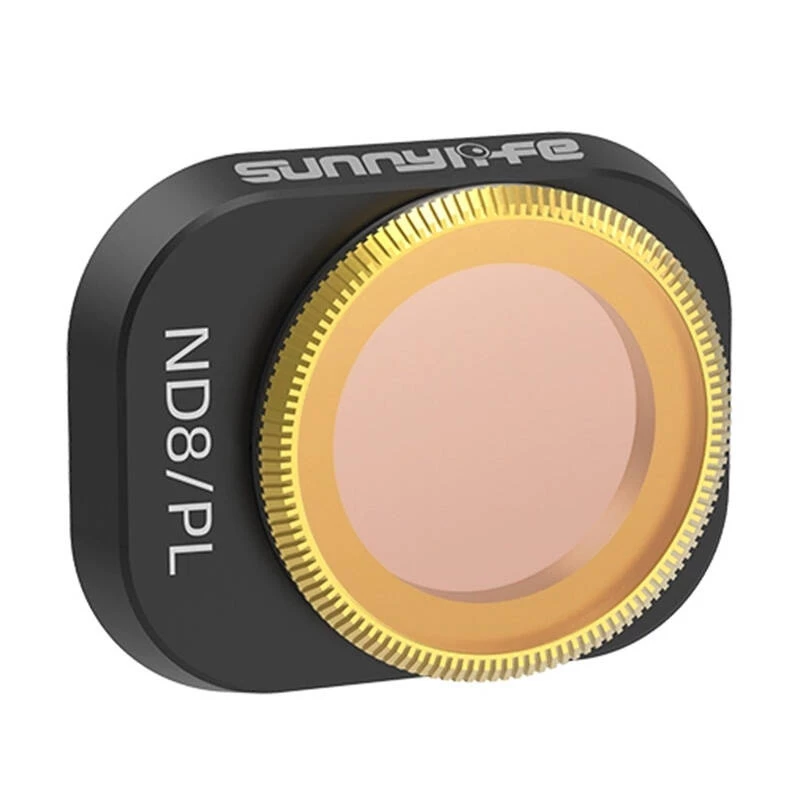 Filtrų rinkinys Sunnylife, skirtas DJI Mini 4 Pro — Neutralaus tankio ir poliarizacinis 4 lęšiai (ND8, ND16, ND32, ND64)