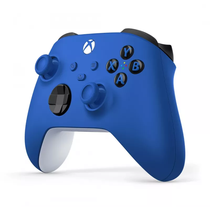 “Microsoft” belaidis “Xbox” valdiklis, mėlynas, baltas, “Bluetooth”/USB, žaidimų pultas, analoginis / skaitmeninis, “Android”, PC, “Xbox One”, “Xbox One S”, “Xbox One X”, “Xbox Series S”, “Xbox Series X”, “iOS”
