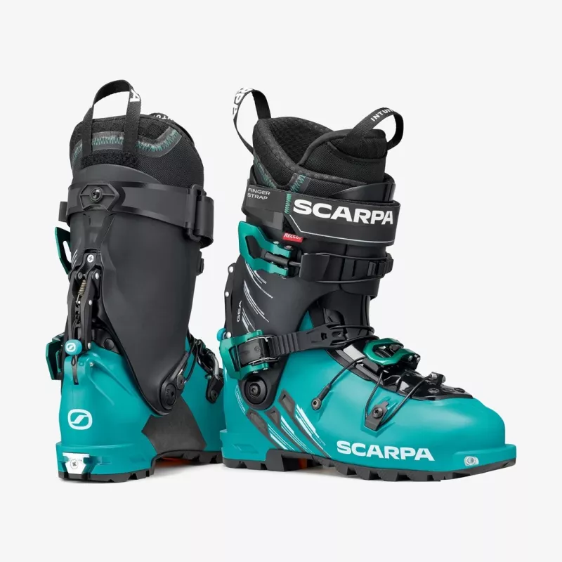 Moterų slidinėjimo batai Scarpa GEA - smaragdinė/juoda