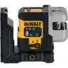 Belaidis daugialinijis lazeris DeWalt DCLE14301GB 3×180° kryžminių linijų, 18 V, žalios linijos, integruota Powerstack Li-Ion baterija
