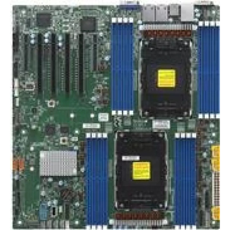 Supermicro - Motininė plokštė X13DEI - Intel, LGA 4677 (Socket E), Intel® Xeon®, DDR5-SDRAM, 4 TB, DIMM - E-ATX 4.000 GB DDR5 DIMM RAID lygis: 0 1 5 10 SATA 6 GB/s SATA USB 3.2 USB 3.0