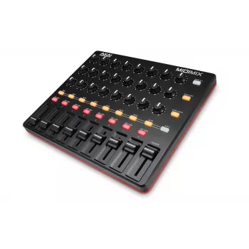 MIDI valdiklis Akai MidiMix 3 kanalų juoda raudona
