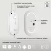 Logitech Pebble 2 Combo rinkinys, baltas, belaidis, vokiškas, 920-012204