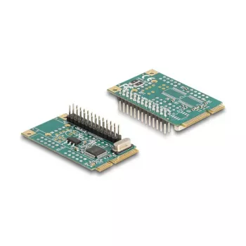 Vidinė lygiagrečiojo prievado plokštė DeLOCK 95275 Mini PCI Express žalia