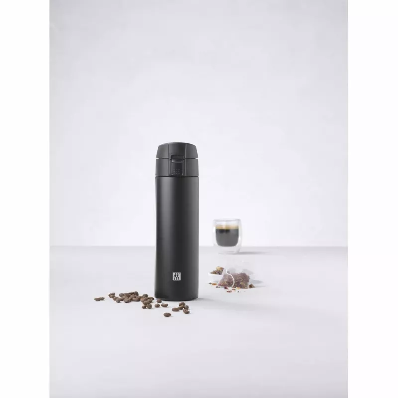 Kelioninis puodelis Zwilling Thermo 39500-508-0 - 450 ml juodas termo puodelis