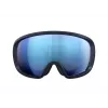 Goggles POC Fovea Kids — poliuretano rėmelis, torinė cilindrinė mėlyna lęšis, 20% šviesos pralaidumas, tamsiai mėlynas dirželis