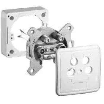 Wentronic Goobay SET 4 skylu010diu0123 antenos lizdas, 2 dB – praeinamas arba galinis lizdas, nuolatu0117s srovu0117s pralaidumas (67089)