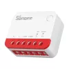 Išmanusis jungiklis Sonoff MINI-ZBRBS, suderinamas su ZigBee, mini dydžio, skirtas montuoti sienoje, žemo profilio relė