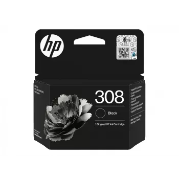 HP 308 Originali juoda rašalo kasetė