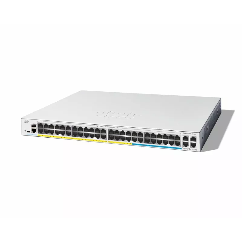 Valdomas komutatorius Cisco Catalyst C1300-48MGP-4X L2/L3 Gigabit Ethernet PoE