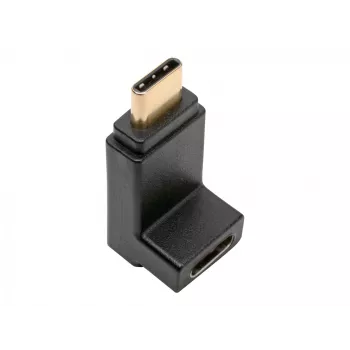 Tripp Eaton Tripp Lite serijos USB C į USB Type C adapteris / keitiklis stačiu kampu M/F 10 Gbps 3 A – USB adapteris – 24 kontaktų USB-C (M)