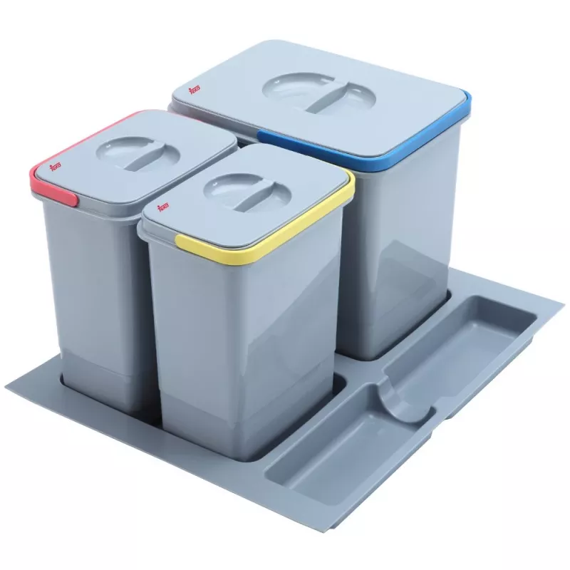 Teka ECO EASY 60 22 L 3 krepšeliai(-ių) Pilka