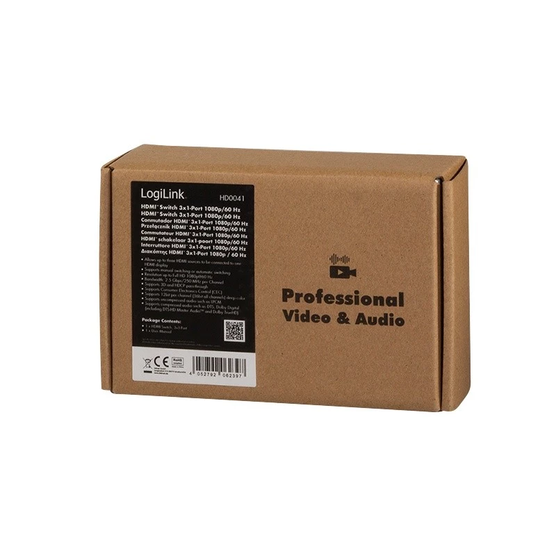 HDMI jungiklis LogiLink HD0041