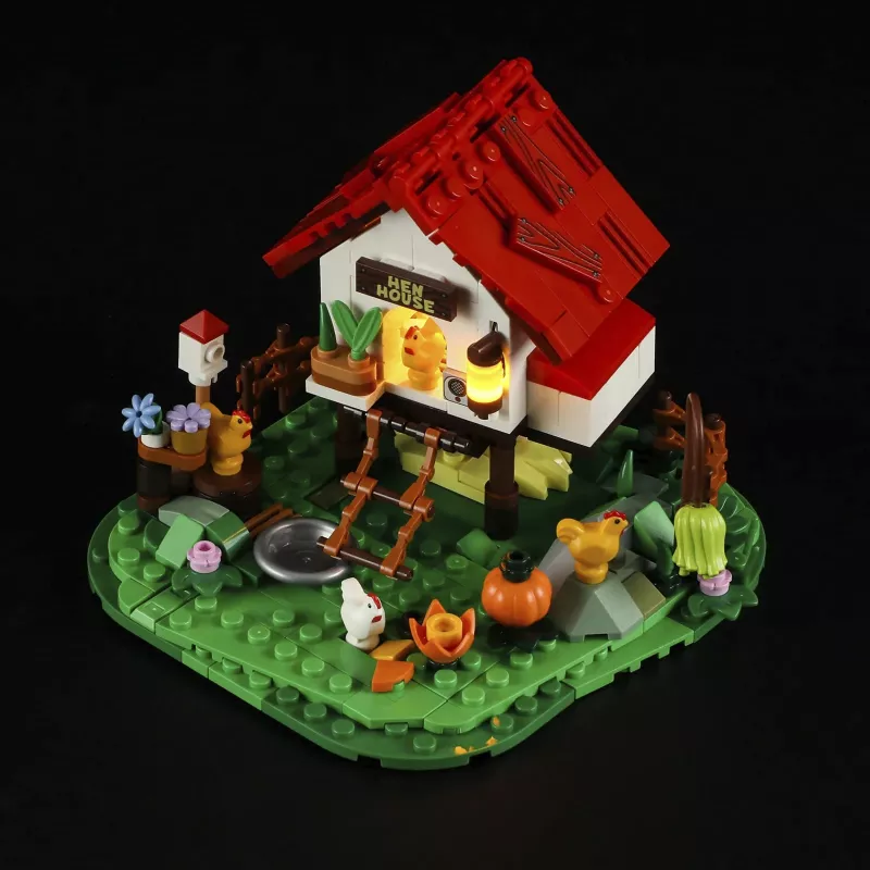Lumibricks The Chicken Coop Building Set