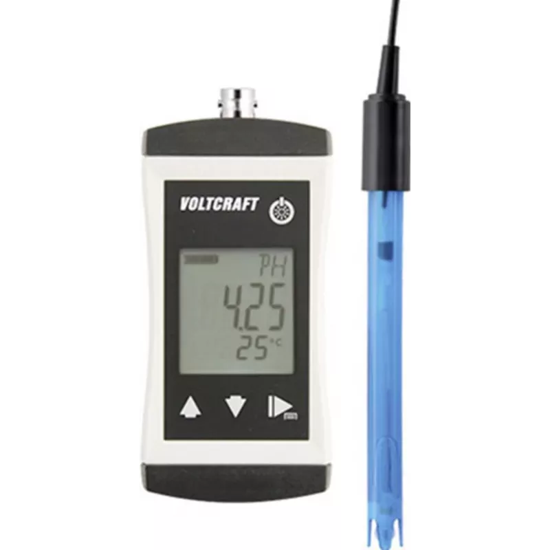 VOLTCRAFT KBM-110 pH matavimo prietaisas Redox (ORP), temperatūra, pH vertė (VC-8603605)