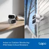 IP apsaugos kamera TP‑LINK Tapo C246D — 3MP (2304×1296), 2,8 mm, 107,8° matymo laukas, PTZ dviejų objektyvų, IP65, Wi‑Fi/Gigabit, microSD iki 512 GB