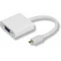 Microconnect HDMIDVGA vaizdo laido adapteris 0,25 m HDMI D tipo (mikro) VGA (D-Sub) baltas