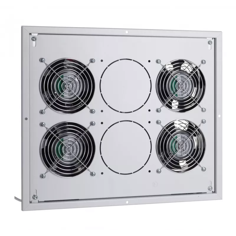 Laisvai stovintis spintos ventiliatorius Triton RAC-CH-X04-X3 4 ventiliatoriai Pilka