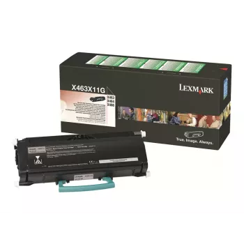Lexmark X463X11G - juodas dažiklis - X463de, X464de, X466de, X466dte, X466dwe spausdintuvams