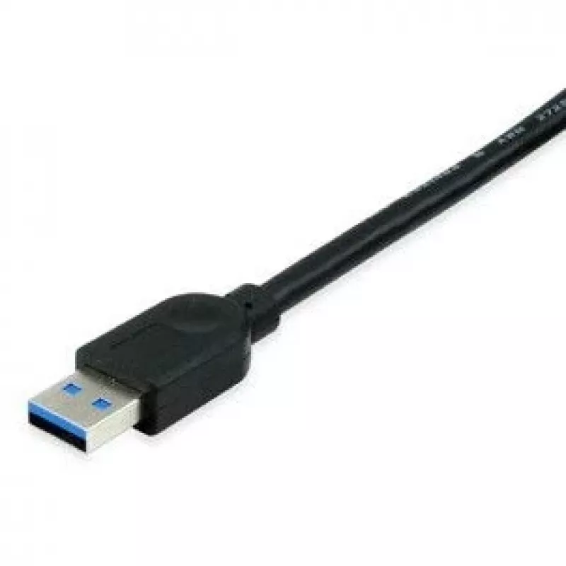 Equip 133346 USB kabelis USB 3.2 Gen 1 (3.1 Gen 1) 5 m USB A Juoda