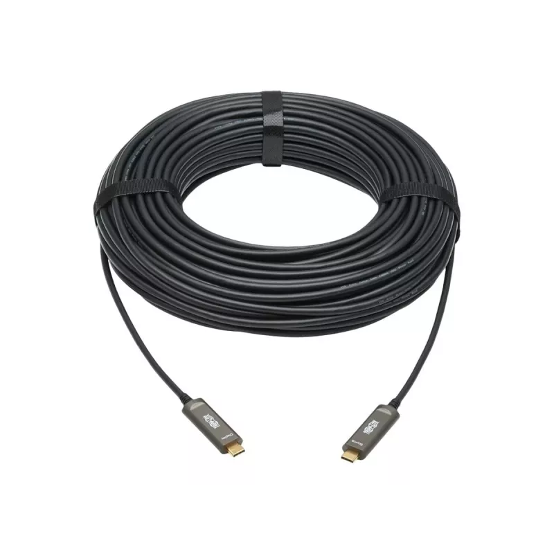 Tripp Eaton Tripp Lite Series USB-C į USB-C plenumo klasės šviesolaidinis aktyvus optinis kabelis (AOC)