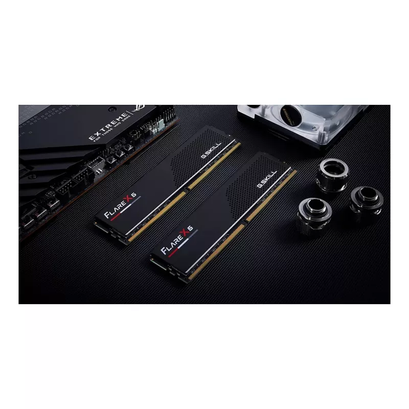 DIMM 32 GB DDR5-6000 (2x 16 GB) Dual-Kit (schwarz, F5-6000J3038F16GH2-FX5, Flare X5, AMD EXPO)