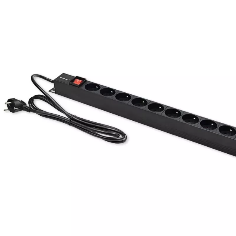 Stovo maitinimo juosta 16A PDU, 16xFRENCH, vertikali