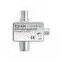 axing TZU 4-00 - kabelių skirstytuvas - 0,1 - 1006 MHz - aliuminis - kištukas/lizdas - IEC
