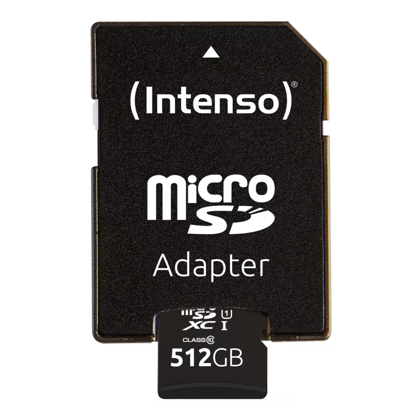 Intenso microSD kortelė UHS-I Premium 512 GB Class 10