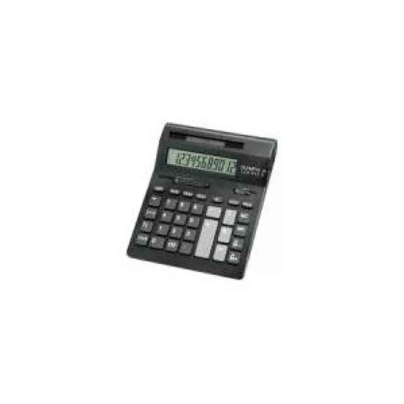 Stalinis skaičiuotuvas Olympia LCD-612SD su 12 skaitmenų LCD ekranu