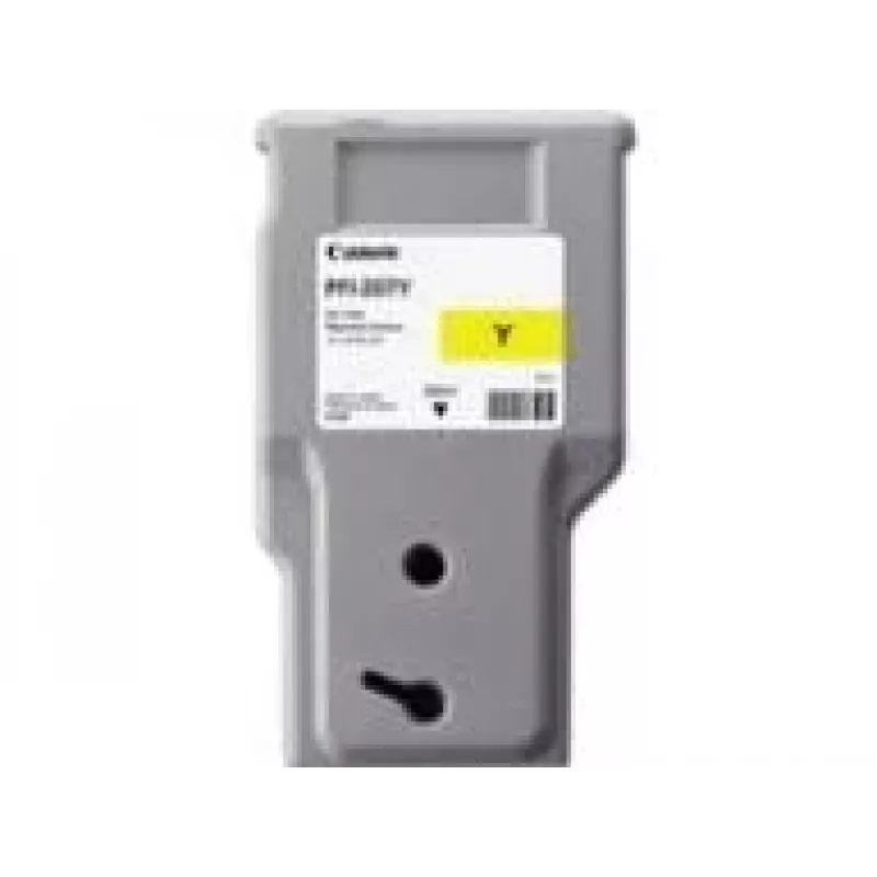 Canon PFI-207 Y rašalo kasetė 1 vnt. Originali Geltona