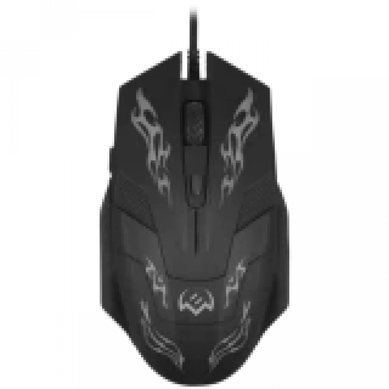 Žaidimų pelė RX G720 USB (tylūs mygtukai, 5+1 mygtukai, 1200 3200 DPI, SoftTouch, apšvietimas)
