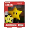 Stalinė lempa Paladone Super Mario Super Star Icon Light — dekoratyvinis LED naktinis šviestuvas