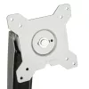 SilverStone SST-ARM22SC Dvigubo monitoriaus laikiklis - sidabrinis