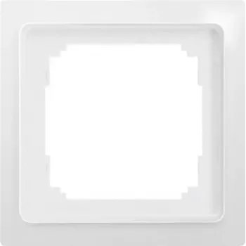 Eltako vieno posto rėmelis baltas (blizgus) 30055785 (30055785)