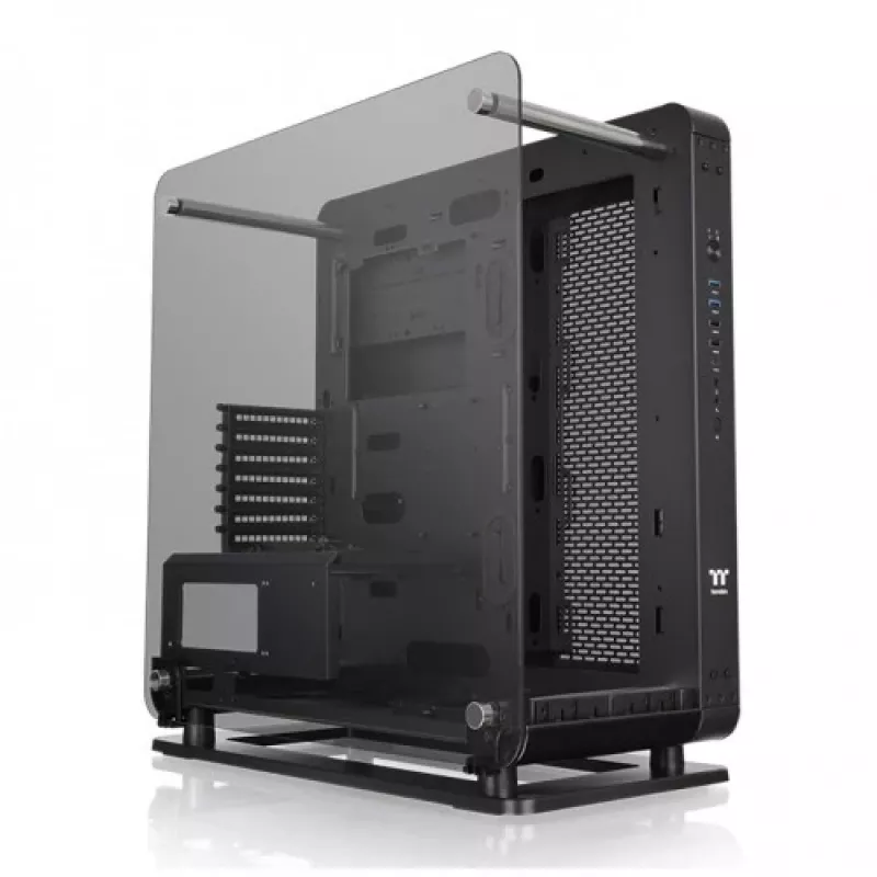 PC korpusas Thermaltake Core P6 Tempered Glass Midi Tower juodas