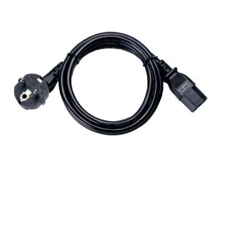 Maitinimo laidas 10A 250V 1,8M EU BK