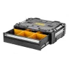 DeWalt DWST08510-1 įrankių dėžė — aliuminio ir plastiko konstrukcija, juoda/geltona