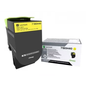 Toner Lexmark TONER REGULAR OPEN Geltona CRTG 71B0H40 3000 puslapių