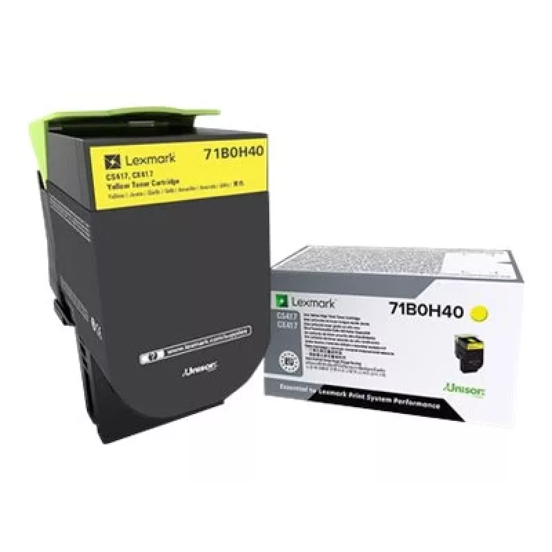 Toner Lexmark TONER REGULAR OPEN Geltona CRTG 71B0H40 3000 puslapių