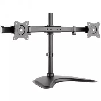 HAGOR HA FS - tvirtinimo komplektas (laikiklis stalui) - 2 LCD ekranams - juodas - Ekrano dydis: 38-68 cm (15-27)