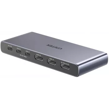 4K HDMI / USB-C perjungiklis 4-in-1 Išvestis, Unitek V1313AGY01-EU