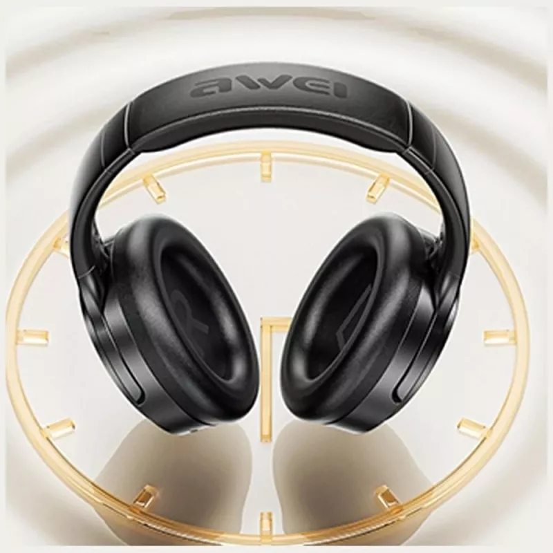 Awei Bluetooth ausinės AT20 ANC ENC 6.0 — belaidis antausinis ausinių komplektas su ANC ir ENC