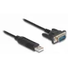DeLOCK USB 2.0 į nuoseklųjį RS-232 adapteris 50 cm FTDI juodas